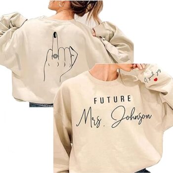 Unisex Mrs Sweatshirt Gift Review