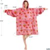 Fleece Oversized Hoodie Blanket Gift Review