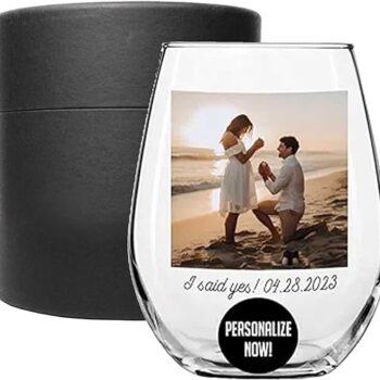 Photo Print Wine Glass Gift Review