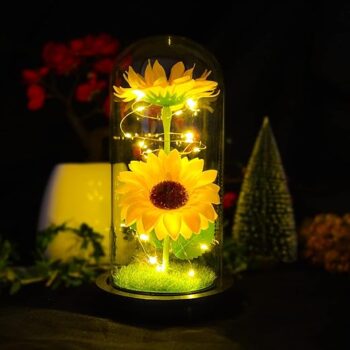 Sunflowers Artificial Flowers Gift Review
