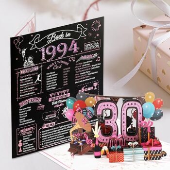 30th Birthday Decorations Card Gift Review