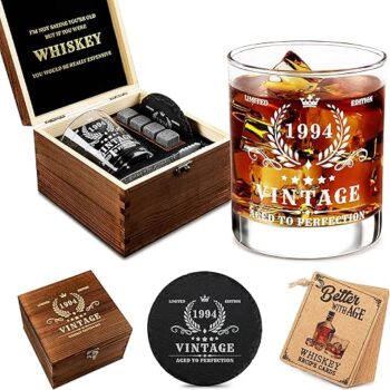 Whiskey Glass Set Box Gift Review