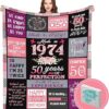 50th Birthday Gifts Blanket Gift Review