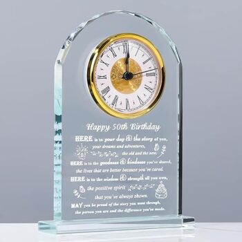 Crystal Clock Birthday Gift Review