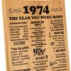 Turning Fifty Cutting Board Gift Review