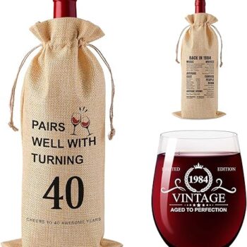 Wine Set Back in 1984 Gift Review