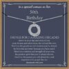 Sterling Silver Chain Circles Necklace Gift Review