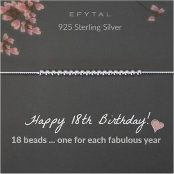 18th Birthday Silver Bracelet Gift Review