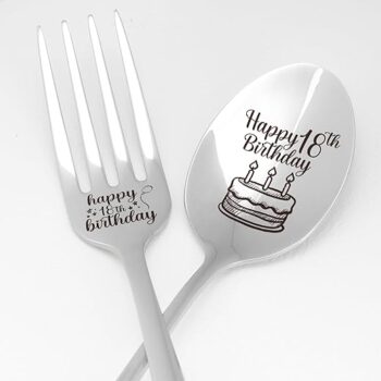 18th Birthday Spoon and Fork Gift Review