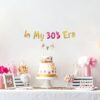 In My 30's Era Glitter Banner Gift Review
