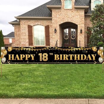 Large Decoration Banner Gift Review