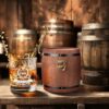 Whiskey Glass Set in Barrel Box Gift Review