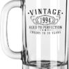 Vintage Glass Beer Mug Stein Gift Review