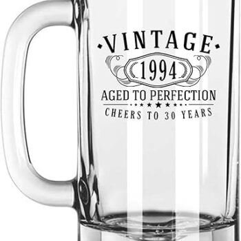 Vintage Glass Beer Mug Stein Gift Review