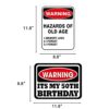9PCS Wall Signs Funny Tags Gift Review