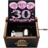 30th Birthday Wooden Music Box Gift Review