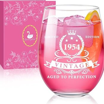 70th Birthday Wine Glass Gift Review