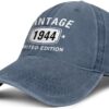 Hats Vintage 80 Year Old Gift Review