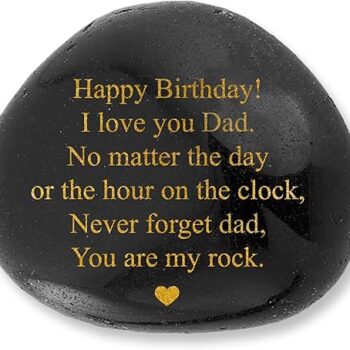 You are My Rock Engraved Pebble Gift Review