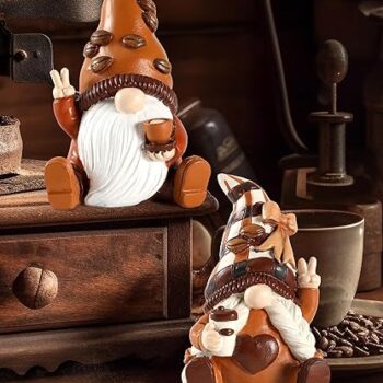 Coffee Gnomes Figurines Set Gift Review