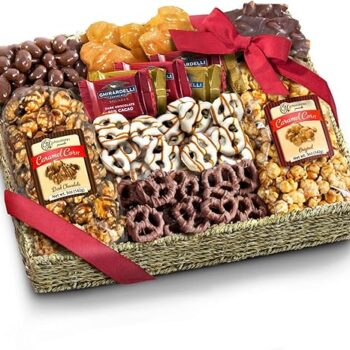 Caramel and Crunch Grand Basket Gift Review