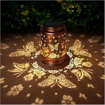 Butterfly Solar Lanterns Outdoor Gift Review