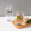 Dad and Mom Beer Glass Set Gift Review