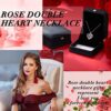 Rose Heart Necklaces Gift Review