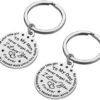 2PCS Mom Dad Keychain Gift Review