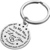 2PCS Mom Dad Keychain Gift Review
