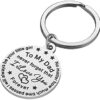 2PCS Mom Dad Keychain Gift Review