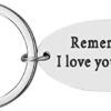 Remember I Love You Keychain Set Gift Review