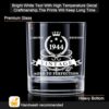 Whiskey Glass in Valued Wooden Box Gift Review