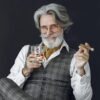 Whiskey Glass in Valued Wooden Box Gift Review