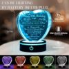 Crystal Heart with Colorful Light Base Gift Review