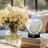 Crystal Heart with Colorful Light Base Gift Review