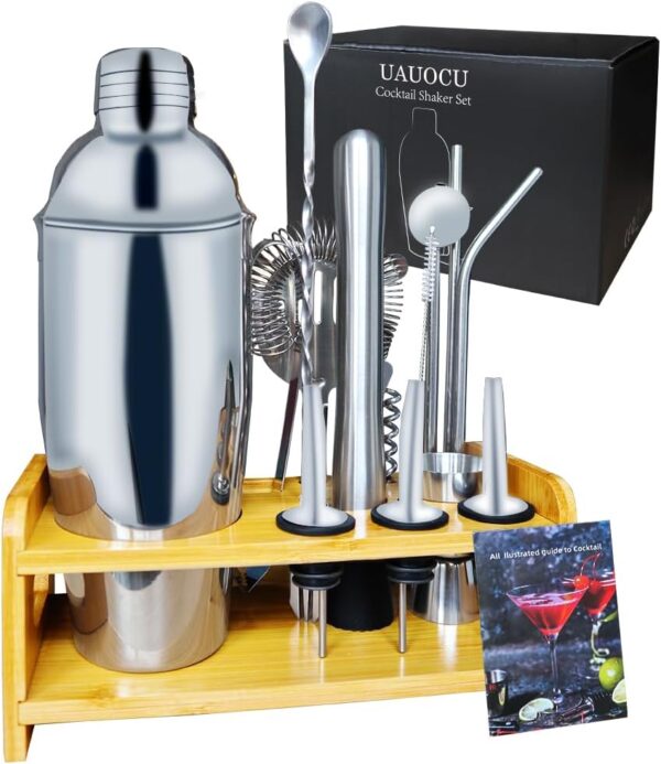 Cocktail Shaker Set Home Bar Gift Review