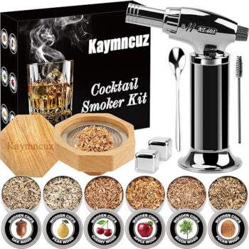 Smoker Kit with 6 Flavors Wood Chips Gift Review