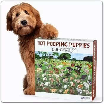 101 Pooping Puppies Puzzle Gift Review