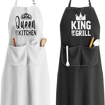 King & Queen Apron Set Gift Review
