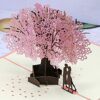 Cherry Blossom Card Pop Up 3D Gift Review