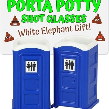 Porta Potty Shot Glasses Gag Gift Review