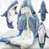 Shark Blanket Hoodie Onesize Gift Review