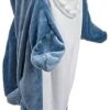 Shark Blanket Hoodie Onesize Gift Review
