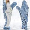 Shark Blanket Hoodie Onesize Gift Review