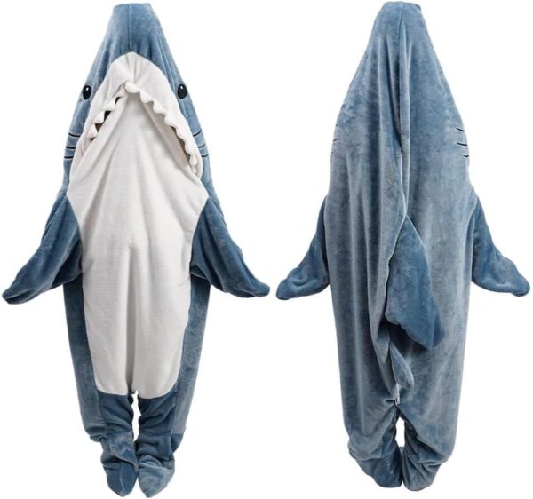 Shark Blanket Hoodie Onesize Gift Review