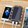 Portable Outdoor Waterproof Solar Power Bank Gift Review
