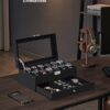 Lockable Watch Case with Glass Lid Gift Review