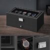 Lockable Watch Case with Glass Lid Gift Review