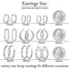 Chunky Hoop Earrings Set Gift Review